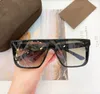 Rectangle Sunglasses Black Blue Gradient Men Summer Shades Sunnies UV protection Eyewear with Box