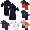 2023 Fashion Moto Team T-shirt Polo Shirts Summer Motorcycle Rider respirável Lapel T-shirts Motocross Racing T-shirt Jersey308g