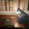 Masa lambaları Led Reçine Şanslı Kuş Lambası İtalyan Tasarımcı Oturma Odası Yatak Odası Ev Dekor Duvar Işık Başucu