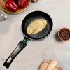 Pfannen Mini-Bratpfanne Antihaft-Edelstahl-Kochgeschirr Mehrzweckdesign mit rutschfestem Griff für Eier Omeletts Pfannkuchen 230731
