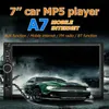 7 tum A7 2 DIN Touch Screen Car Stereo FM Radio Bluetooth Mirror Link Multimedia MP5 Player Aux FM Radio Car Electronics2153