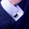 Cuff Links KFLK Jewelry French shirt cufflink for mens Brand Fashion Black Cuffs link Button High Quality Luxury Wedding male guests 230729