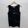Womens Top Tank Vest T-shirt Geborduurd Katoen Blend Vest Designer Yoga Pak Sport Casual Vest