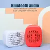 Mini alto-falantes portátil Bluetooth alto-falante música estéreo surround mini USB alto-falante externo subwoofer reprodutor de áudio alto-falante sem fio microfone R230621
