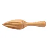 Spremiagrumi 1Pcs Spremiagrumi in legno Mini spremiagrumi Frutta Arancia Estrattore di succo di agrumi Alesatore Utensile da cucina multifunzionale