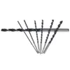 7PC x Długie drewniane bity wiertnicze 4 mm 5 mm 6 mm 7 mm 8mm 10 mm 12 mm 300 mm Brad Point Professional Bits296o