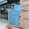 Cell Phone Cases Shockproof Silicone Card Holder Case For Huawei P30 P40 Mate 30 40 Nova 5 7 8 Pro Mobile Phone Cover Soft Clear Back Shell Slot x0731