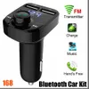 Epacket Car Hands- Wireless Bluetooth FM Nadajnik MP3 Odtwarzacz Dual USB Charger x8206S