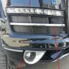 عالي الجودة ABS Chrome 2PCS CAR FOG FOG LAMP DRINCORTION TRIM 2PCS FOG FOG LAMP COPERT