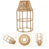 Pendant Lamps Vintage Rattan Lampshade Hanging Shades Restaurant Lampshades El Cover Decorative