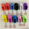 Sleutelhangers Lanyards 3D Mini Schoen Sleutelhanger Schoenen Srocs Sleutelhanger Klomp Sandaal Feestartikelen Kettingen Schattig Eva Plastic Foam Hole Sandalen Sl Otxpx