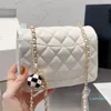 2023-Women Designer Crossbody Bag Lady Plouds Classic Bags Кожаная бриллиантовая решетка Luxurys Designer