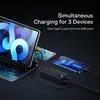 Banki z telefonu komórkowego Baseus 30W Mini Power Bank 10000MAH PD Szybkie ładowanie PowerBank Przenośna ładowarka do iPhone'a 14 13 Pro Max iPad Pro L230731