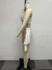 Рабочие платья дамы чистый цвет сексуальный набор бикини перспектива с бахродой