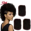 Hair Bulks Sleek Braid No Attachment Mongolian Afro Kinky Curly Wave Human Bulk For 1Pc Braiding Crochet Braids Light as a Feather 230728