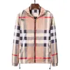 Multi Style Classic Plaid Mens Hooded Jacket Designer Jacket Men mode Casual Windbreaker Spring Summer Coat Size M-XXXL N1