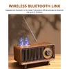 Przenośne głośniki Bluetooths FM Retro Radio subwoofer Karta pamięci Dysk Wysoka jakość dźwięku Walarna bezprzewodowa przenośna dla domu R230731