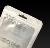 Zip Lock Retail Rits Zakken Voor iPhone Samsung Universele Mobiele Telefoon Case Plastic Clear Verpakking Pouch OPP Zak Gat pakket Accessoires