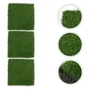 Decorative Flowers 3 Pcs Chicken Nest Mat Fake Grass Mats Egg Nesting Outdoors Coconut Shell Plastic Artificial Turf