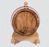 XMT-HOME Pure Oak Barrel Wine Bucket Wooden Barrels Alcohol Liquor Brandy Keg Without Inner Tank