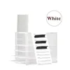 Storage Boxes False Eyelash Extensions Box 5 Layers Acrylic Pallet Lash Organizer Holder Display Stand Makeup Tools Supplies