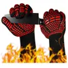 Mitaines de four 1 paire de gants de barbecue résistance aux hautes températures 500 800 degrés ignifuge Barbecue isolation thermique micro-ondes 230731