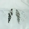 Brincos pendentes clássico gota de água zircônia cúbica s925 pino de prata requintado atraente elegante festa à noite jóias