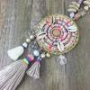 Chokers ręcznie robione kobiety długi naszyjnik boho bohemian naszyjnik