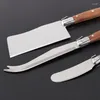 Set di stoviglie 3 pezzi/set di coltello in acciaio inossidabile sopravvivenza da campeggio a taglio portatile cucina da cucina coltelli da verdura BBQ BBQ