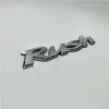 تصميم السيارة لشعار Toyota Rush Emblem الخلفي Lid Lid Lid Badge Nameplate Auto Decal2424