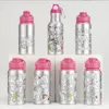 Wholesale! 500ml Sublimation Blank Aluminum Water Bottles Suit for Kids Vacuum Single Wall Insulated Reusable Tumblers With Lid Support Customized Imagine!