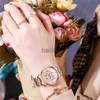 Outros relógios NIBOSI Relógio de pulso feminino Ouro rosa Relógios de luxo para senhoras Relógio de pulso feminino de quartzo à prova d'água Relogio Feminino J230728