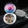 Auto Organizer 2021 Draagbare Luxe CD Case Houder Oxford Doek DVD Disc Opbergtas Bling Accessoires Voor Woman284D