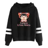 Men's Hoodies Kotaro Lives Alone Cartoon Hoodie Sweatshirts Anime 2023 Printed Autumn Winter Letter Pullovers Logo