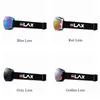 Ski Goggles ELAX BRAND Double Layers Anti-Fog Ski Goggles Snow Snowboard Glasses Snowmobile Eyewear Outdoor Sport Ski Googles 230817