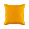 Poduszka /dekoracyjna inyahome skórzana okładka dekoracyjna dla sofy Poduszki Pokrowce Decor Decor Pillowcase 45x45 /30x50 cm