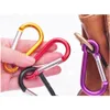 Keychains Lanyards Mini Carabiner Ring Keyrings Key Chains Sport Camp Snap Clip Hook Keychain Hiking Aluminum Convenient Cam Drop De Otuyt