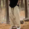 Herrenhose Cargo Relaxed Fit Sport Jogger Jogginghose Kordelzug Outdoorhose mit Taschen Küche für Männer