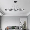 Żyrandole proste jadalnia Lampa LED żyrandol oświetlenie nordyckie kreatywne stół do sypialni wiszący