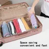 Storage Bags Travel Portable Clothing Bag Vacuum Hand Roll Sorting Compression Sealed Moisture-proof