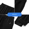 Herrenhose Herren Sommer Casual Sport Waffel Weiche Elastizität Lose Dünne Slim Fit Hose Jogger Jogginghose Streetwear Training