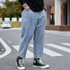 Jeans Masculino Moda Denim Solto Straight Stretch Baggy Clássico Calças Masculinas Calças Masculinas Design Simples Alta Qualidade Casual Coreano