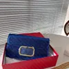 Designer Bag V Women's Chain Kleurrijke echt lederen handtas Schouder vrouwen messenger mode tassen vrouw Bag