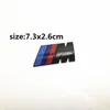 3D nero lucido M1 M2 M3 M4 M5 X3m Chrome Emblem Car Styling Fender Trunk Badge Logo Sticker per BMW E46 E90 Accessori auto226f