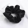 37 Colors Simple Ins Hot Large Satin Scrunchies Solid Oversize Hair Ropes for Women Girl Hair Bands Tie Gum Elastics Ponytail Holder Headwear 2335