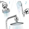 Pommeaux de douche de salle de bain 15 étapes Filtre à eau de douche Supprimer le chlore Métaux lourds Filtré Pommeau de douche Adoucir pour purificateur d'eau de douche à eau dure 230731