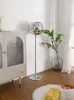 Floor Lamps Chrome Lamp Living Room Light Luxury Sofa Study And Bedroom Internet Celebrity
