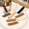 Korea Style Easy Bunded Hair Phone Wire Rep Braid Spiral Elastic Hair Band Spiral Cord Rubber Band Hair Tie Stretch Head Band Gum 2334