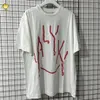 Men's T Shirts Fashion Casual ALYX Men Woman Hip Hop Crewneck White Short Sleeve 1:1 Quality Letter Print Top Tees With Tags
