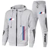 Mens Tracksuits European and American Hoodie bodysuit mens autumn winter fashion leisure sports fitness suit men 230731